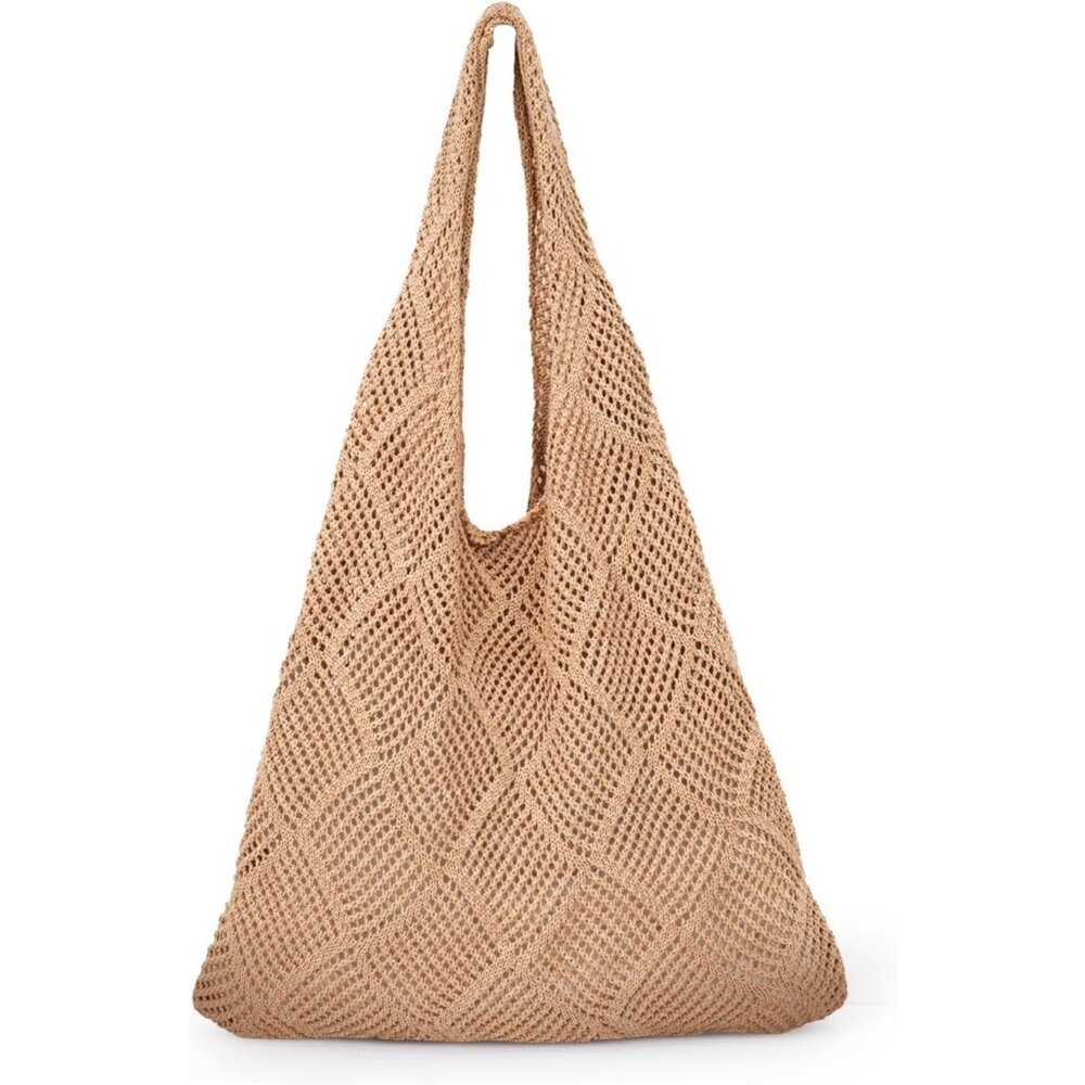 Versatile Crochet Beach Bag - Washable and Lightweight - Perfect for Summer Fun